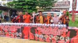 Taem Pratama Pimpin Langsung Kegiatan Sosial di Bagan Batu, Ratusan Paket Dibagikan kepada Pengguna Jalan