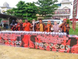 Taem Pratama Pimpin Langsung Kegiatan Sosial di Bagan Batu, Ratusan Paket Dibagikan kepada Pengguna Jalan