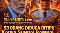 53 Orang Diduga Jadi Korban, Kades Sungai Rambai Dilaporkan ke Polisi — Investigator Yayasan KPK TIPIKOR Minta Kasus Segera Diusut