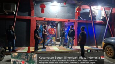 Polsek Bagan Sinembah Laksanakan Patroli Tempat Hiburan Malam dan Antisipasi C3 Selama Ramadan 1447 H