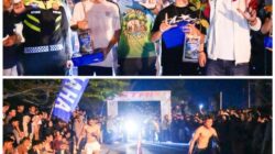 Polres Rokan Hulu Gelar Lomba Balap Lari Malam Hari, Salurkan Energi Anak Muda ke Arah Positif
