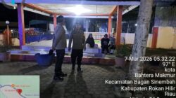 Polsek Bagan Sinembah Laksanakan Patroli dan Pengamanan Sholat Subuh di Bulan Ramadhan