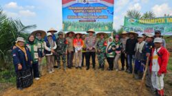 Polsek Bagan Sinembah Tanam Jagung 30 Hektare Dukung Ketahanan Pangan dan Program Asta Cita Presiden