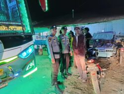 Jaga Kondusivitas Malam Akhir Pekan, Polsek Bagan Sinembah Gelar KRYD di Titik Vital Bagan Batu