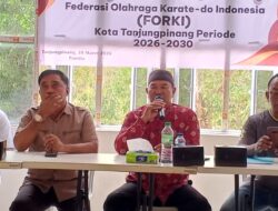 Ariel Harianja Terpilih Sebagai Ketua Forki Tanjung Pinang