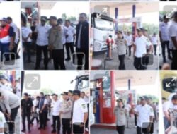 Cegah Panic Buying, Kapolres Rohil dan Wakil Bupati Turun Langsung Cek Stok BBM dan LPG