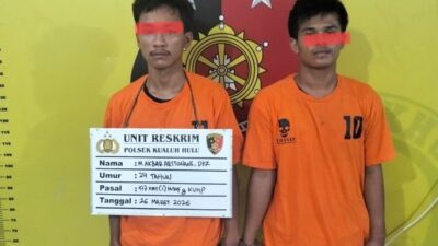 Tim Reskrim Polsek Kualuh Hulu Tangkap Pelaku Korban Pencurian di Rumah Ibadah