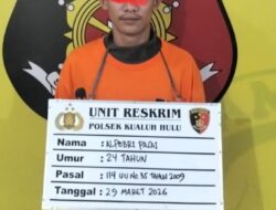 Polsek Kualuh Hulu Ringkus Pemuda Pemilik Sabu di Aek Kanopan, Dua Rekan Pelaku Buron