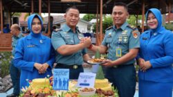 Komandan Lanal Dumai,  Kolonel Laut (P) Abdul Haris S.E., M.M.D.pimpin langsung  upacara  kenaikan pangkat Sebanyak 31 orang