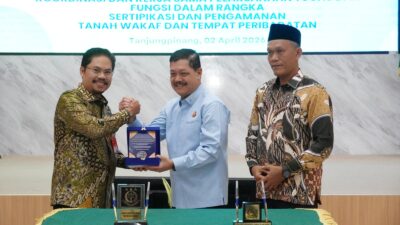 Kejati Kepri Perkuat Sinergi dengan BPN dan Kanwil Kemenag Terkait Pengamanan Aset Ibadah