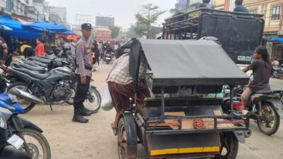 Polsek Bagan Sinembah Laksanakan Strong Point Pagi, Arus Lalu Lintas Lancar dan Kondusif