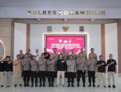 Bidang Hukum Polda Riau  Memberikan Sosialisasi Kepada Personil Polres Rokan Hilir Terkait KUHP DAN KUHAP Terbaru