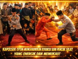 Satu Gerakan Pencak Silat, Ribuan Makna: Kapolsek TPTM Hadir di Pernikahan, Bukti Polri yang Berjiwa Seni dan Berhati Rakyat