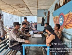 Gelar KRYD, Polsek Bagan Sinembah Perketat Pengamanan Objek Vital dan Pusat Keramaian