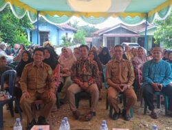 Fazrul Hidayat Lubis Gelar Reses di Bagan Batu, Serap Aspirasi Infrastruktur