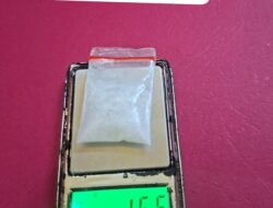 POLSEK SIMPANG KANAN UNGKAP KASUS NARKOTIKA, AMANKAN 1,55 GRAM SHABU DAN SEORANG TERSANGKA