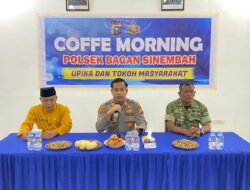 Hangat dan Penuh Keakraban, Coffee Morning Polsek Bagan Sinembah Perkuat Sinergi Jaga Kamtibmas