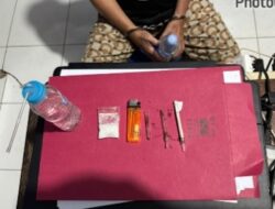 Polsek Panipahan Ringkus Dua Pria Pemilik 5,07 Gram Sabu di Ruko Jalan Karya
