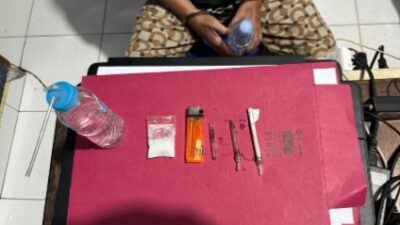 Polsek Panipahan Ringkus Dua Pria Pemilik 5,07 Gram Sabu di Ruko Jalan Karya