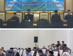 Bupati Pesisir Barat Dedi Irawan Sampaikan Rekomendasi Dan Catatan Atas LKPJ Tahun 2025 Dalam Rapat Paripurna DPRD