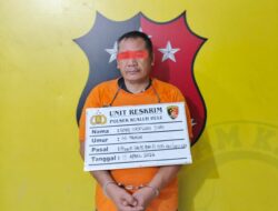 ‎  Kanit Reskrim Polsek Kualuh Hulu Amankan seorang pria.