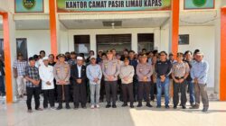 Wakapolda Riau Bersama Pju Plda Riau Laksanakan Tatap Muka Dengan  Toko Dan Madyarakat Pnipahan,  Perkuat Cooling System Pasca Aksi Unjuk Rasa