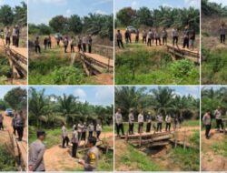 Hari Pertama Dimulai, Pembangunan Jembatan Merah Putih Presisi di Bagan Sinembah Berjalan Lancar Tanpa Kendala