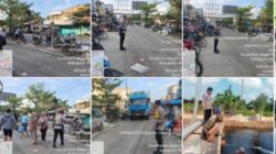 Polsek Bagan Sinembah Gelar Strong Point Pagi, Arus Lalin di Bagan Batu Lancar dan Kondusif