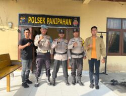Polsek Panipahan Laksanakan Serah Terima Piket SPKT dan Sispam Mako