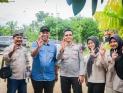 Bupati bersama kapolres rohul serap Aspirasi dan tindak cepat keluhan warga bonai