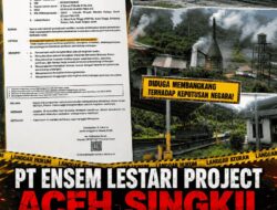 Negara Wajib Segel Total PT ELP di Aceh Singkil! Prof. Sutan Nasomal: Pembangkangan Terbuka Tak Boleh Ditawar