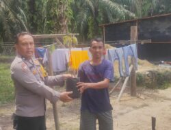 POLSEK BAGAN SINEMBAH GENCARKAN SOSIALISASI GREEN POLICING DI KECAMATAN BALAI JAYA