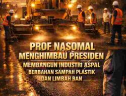 Prof Dr KH Sutan Nasomal: Sampah Plastik dan Ban Bisa Menjadi Aspal Masa Depan Indonesia