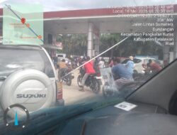 Warga Keluhkan Dugaan Pelangsiran BBM Subsidi di SPBU Dundangan Pelalawan