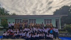 POLSEK BAGAN SINEMBAH GELAR SOSIALISASI BAHAYA NARKOBA DAN KENAKALAN REMAJA DI MA/MTS AL-USMANIYAH BAGAN BATU