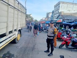 Polsek Bagan Sinembah Laksanakan Strong Point Pagi, Arus Lalu Lintas Lancar dan Kondusif