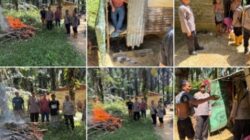 Polsek Pujud Laksanakan Patroli dan Pengecekan Lokasi Rawan Pekat dan Penyalahgunaan Narkotika di Pondok Kresek