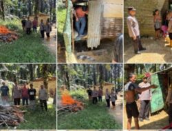 Polsek Pujud Laksanakan Patroli dan Pengecekan Lokasi Rawan Pekat dan Penyalahgunaan Narkotika di Pondok Kresek