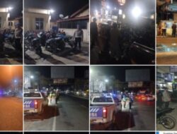Polsek Bagan Sinembah Gelar Razia Balap Liar, Lima Motor Berknalpot Brong Diamankan