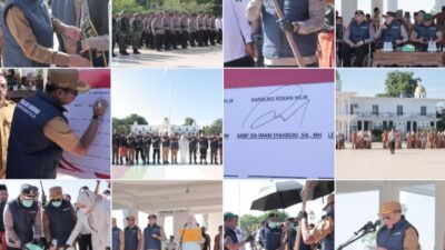 Kapolres Rohil Inisiasi Apel Kesiapan Satgas Anti Narkoba: Sinergi Lintas Instansi, Deklarasi, dan Pemusnahan Ribuan Butir Ekstasi
