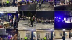 Kapolsek Bagan Sinembah Pimpin Razia Balap Liar, Tujuh Sepeda Motor Diamankan