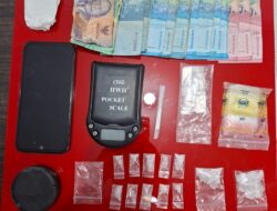 Satresnarkoba Polres Rokan Hulu Ungkap peredaran Sabu di Bangun Purba, Dua Pengedar Diamankan dengan Barang Bukti 12,92 Gram