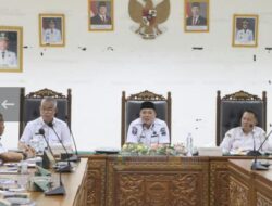 BUPATI DEDI IRAWAN TEGASKAN DALAM PEMBAHASAN RAPAT TINDAK LANJUT HASIL PEMERIKSAAN BPK RI PERWAKILAN PROVINSI LAMPUNG