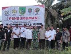 Forkopimda Rokan Hilir Tinjau Lahan Sengketa PT Torganda, Pemkab Tegaskan Komitmen Jaga Stabilitas