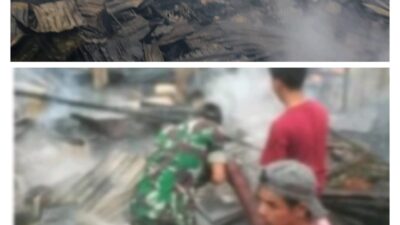 7 Rumah di Bagan Hulu Hangus Terbakar, Api Diduga Berasal dari Rumah Penghuni Berkebutuhan Khusus
