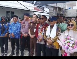 Kunjungan Bupati Rohil Ke Panipahan, Dan Bagikan Ribuan Paket Sembako.