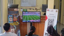 Polsek Bagan Sinembah Gelar Nonton Bareng Piala Dunia 2026 Bersama Masyarakat
