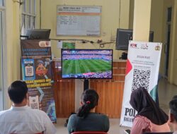 Polsek Bagan Sinembah Gelar Nonton Bareng Piala Dunia 2026 Bersama Masyarakat