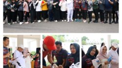 Dandim 0321/Rohil Letkol Inf Diki Apriyadi Ramaikan CFD Bagansiapiapi 2026, Ajak Warga Hidup Sehat dan Manfaatkan Layanan Publik