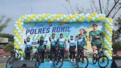 POLRES ROHIL GELAR ROHIL BHAYANGKARA RUN 2026, PERERAT KEBERSAMAAN POLRI DAN MASYARAKAT